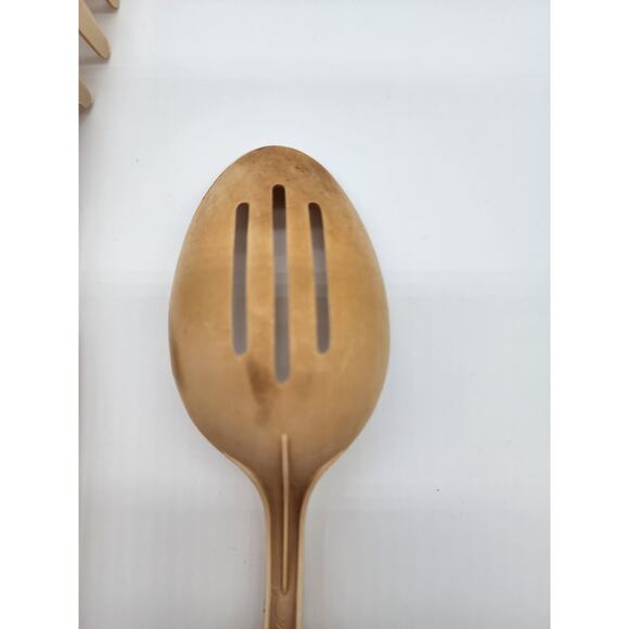 ECKO Vintage Almond Made in USA Set of 3 Serving Pieces - Picture 7 of 7